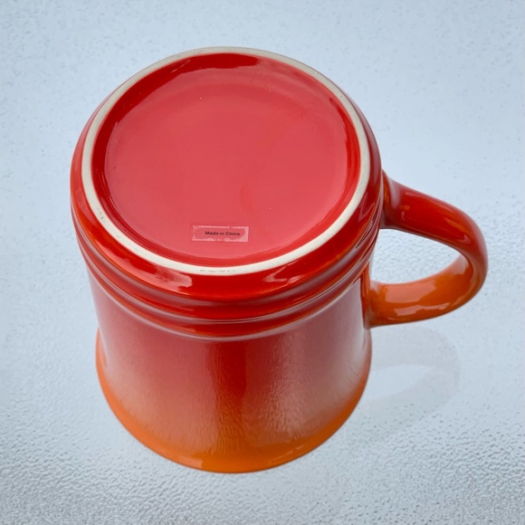 Le Creuset Coffee Mug ~ Flame/Orange - Picture 6 of 6